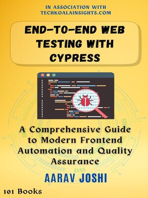 cover image of End-to-End Web Testing with Cypress